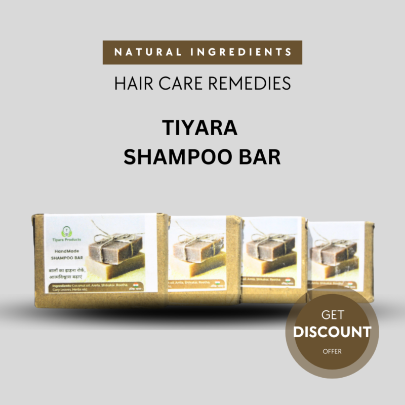 Tiyara Shampoo Bar(Pack of 4)